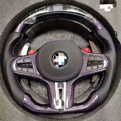 BMW Carbon Fiber Steering Wheel With Perforated Leather For M3 M5 F20 F22 F30 F31 F36