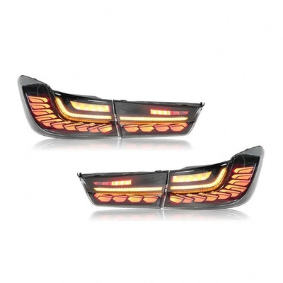 OE No. 3 Series Taillight Assembly Dragon Scale LED Taillight for BMW Modification