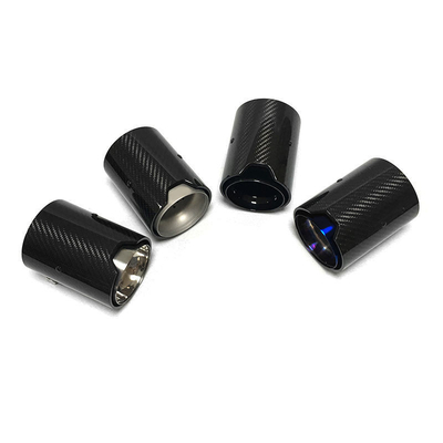 Carbon Fiber Rear Tail Exhaust Pipe Muffler Tip for BMW M Series 1234567 Modification