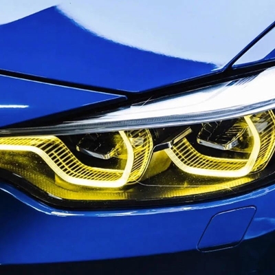 Other Colour Lemon Yellow Angel Eyes DRL LED Headlight for BMW F80 M3 F32 F82 M4 F36