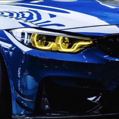 Other Colour Lemon Yellow Angel Eyes DRL LED Headlight for BMW F80 M3 F32 F82 M4 F36