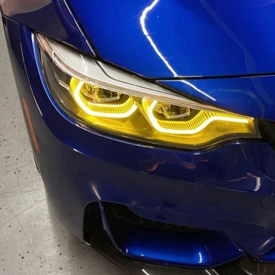 Other Colour Lemon Yellow Angel Eyes DRL LED Headlight for BMW F80 M3 F32 F82 M4 F36