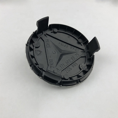 Black Blue 75mm Wheel Rim Hub Caps Wheel Center Caps For Mercedes Benz A1714000025