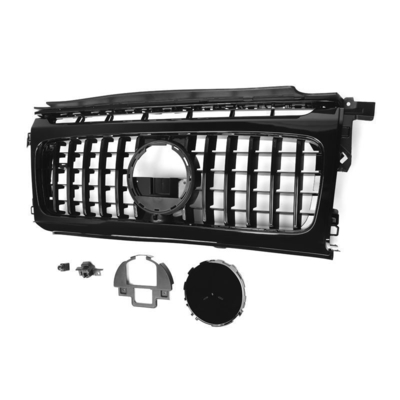 TUNING PRODUCTS ABS Gloss Black Front Bumper Grille For Mercedes Benz G Class W464 2019