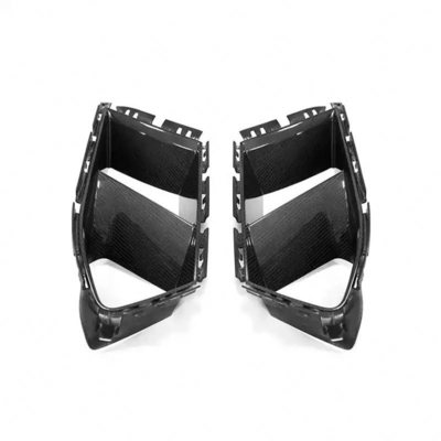 Replace/Repair MP Style Pre-Preg Dry Carbon Fiber Front Bumper Vents For BMW 3 Series G80 M3 G82 M4