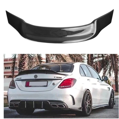 100% Tested Carbon Fiber Rear Spoiler For Mercedes Benz C Class W205 Sedan 2015-2019