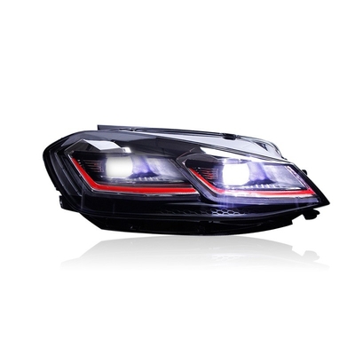 Experience the Latest LED Type 7.5 Style Sequential Headlights for VW Golf Mk7 2013-2020