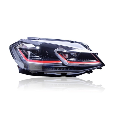 Experience the Latest LED Type 7.5 Style Sequential Headlights for VW Golf Mk7 2013-2020