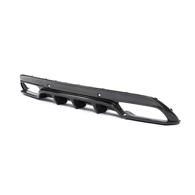 Real Carbon Fiber Rear Bumper Diffuser Lip For Mercedes Benz W205 C250 Sport C43 C63 AMG 2015 2019