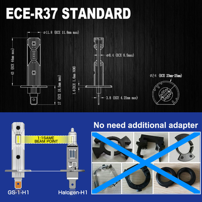10 wattage Led Headlights 10000Lm H8 H10 H7 H1 H11 H16 9005 9006 9012 With Led Bulbs