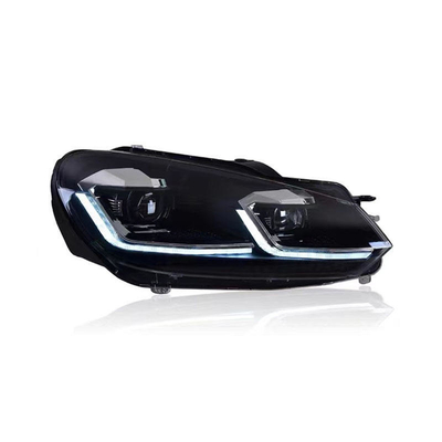 VW Golf 6 LED Headlight DRL Signal Lamp HID Bi Xenon Auto Accessories for 2008-2012