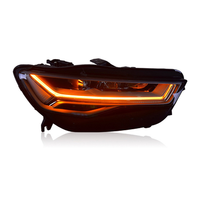 C7P Daytime Running Light LED Matrix Headlight Assembly For A6L Modified for Audi A6L