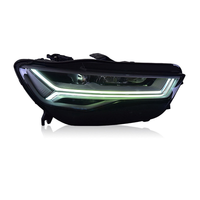 C7P Daytime Running Light LED Matrix Headlight Assembly For A6L Modified for Audi A6L