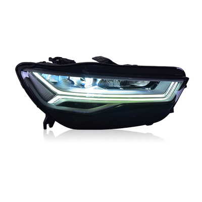 C7P Daytime Running Light LED Matrix Headlight Assembly For A6L Modified for Audi A6L