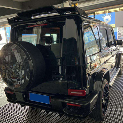 Replace/Repair Purpose Dry Carbon Fiber Rear Wing for Mercedes Benz Roof Spoiler Trim