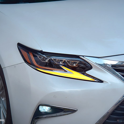 LED Daytime Running Lights and Three-eye LED Headlights for Lexus ES Headlight Assembly