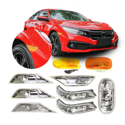 Car Side Marker Light Baffle Turn Signal Lamp for Honda Civic Accord Fit Vezel Crv City