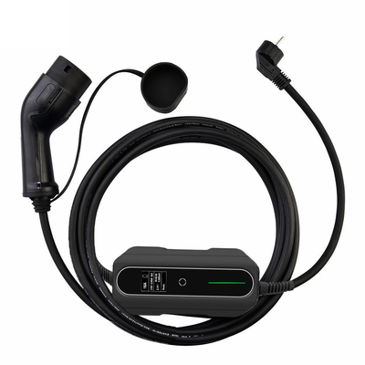 Electric Car Battery Charging Station Portable EV Charger Mode 2 IEC 62196 Fast AC 8A-16A