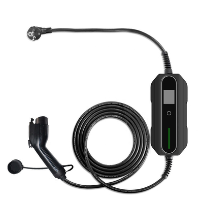 Portable Charging Station Mode 2 Sae J1772 16A Ev Charging Cable 5m TUV certificated cable