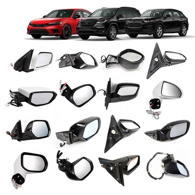 OEM 76258-TM4-H01 Side Door Mirror Rearview Mirror for HONDA City Car Accessories