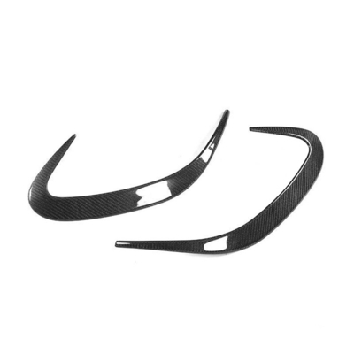 Carbon Fiber Rear Bumper Fins Vents for Mercedes Benz C217 S500 S63 S65 AMG 2014-2018