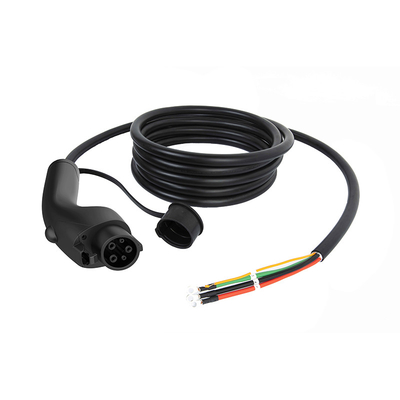 LED Indicator Type2 1.7-7KW Wallbox Fast EV Charging Station for 250V max Input Power