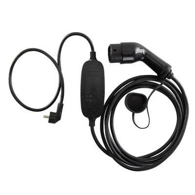 Portable EV Charger Mode 2 IEC 62196 Fast AC 8A to 16A for Electric Car Battery Charging