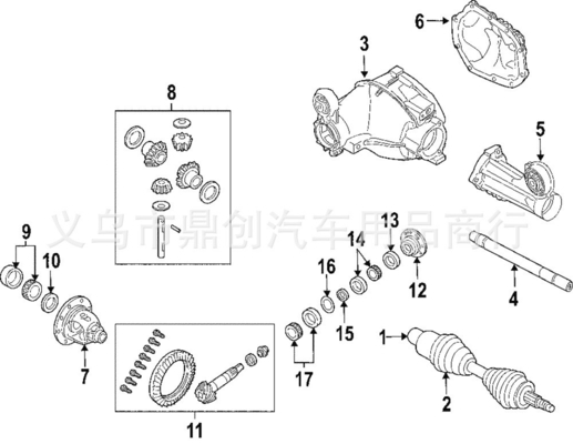 Durable Alloy Steel Axle Shaft for Heavy-Duty Rear Axle Replacement