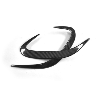 2014-2018 M-Ercedes B-Enz C217 S500 S63 S65 Rear Bumper Carbon Fiber Canards Bodykit