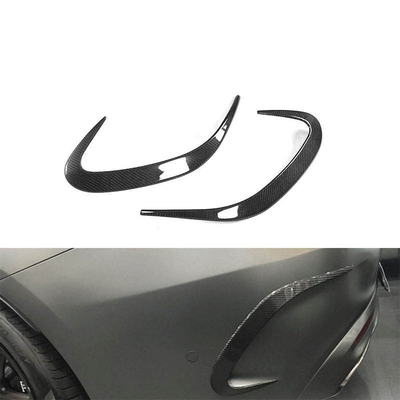 2014-2018 M-Ercedes B-Enz C217 S500 S63 S65 Rear Bumper Carbon Fiber Canards Bodykit