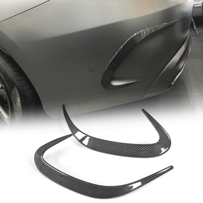 2014-2018 M-Ercedes B-Enz C217 S500 S63 S65 Rear Bumper Carbon Fiber Canards Bodykit