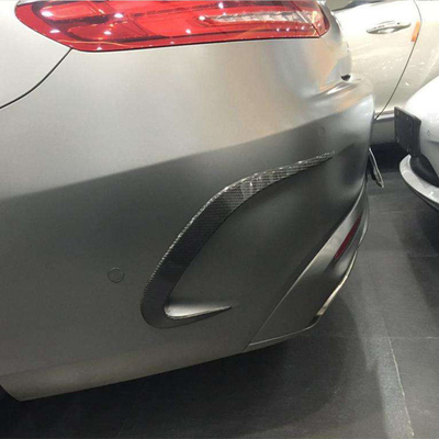 2014-2018 M-Ercedes B-Enz C217 S500 S63 S65 Rear Bumper Carbon Fiber Canards Bodykit