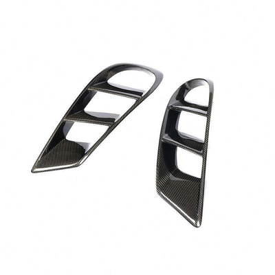 Other Carbon Fiber Grill Frame Front Air Vent Outlet Cover Trim for Mercedes Benz CLS W218 Sport 2014-2017