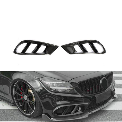 Other Carbon Fiber Grill Frame Front Air Vent Outlet Cover Trim for Mercedes Benz CLS W218 Sport 2014-2017