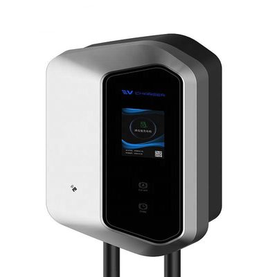 110-240V Input Voltage 9kw 11kw Type 1 EV Wall Charger with 5M Charging Cable TPE Jacket