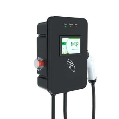 European Standard 7Kw Electric Vehicle Charging Equipment with Touch Display Screen
