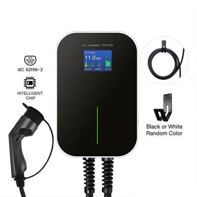 IP66 Waterproof 16A 3 Phase Type 2 Floor-Mounted Charging Stations for 11Kw EV Charger