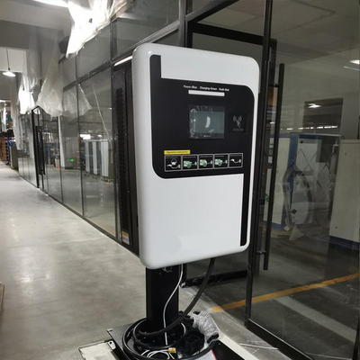 3.5 Inch LCD Display 60KW EV Wall Charger Wallbox AC Wall Mount Car Charging Station