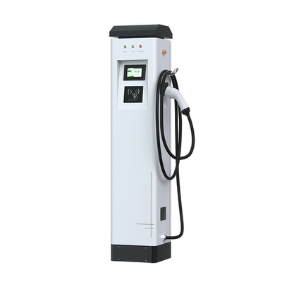 AC Output Current 22kw Fast Charging Battery Interface EV Charger Station with POS
