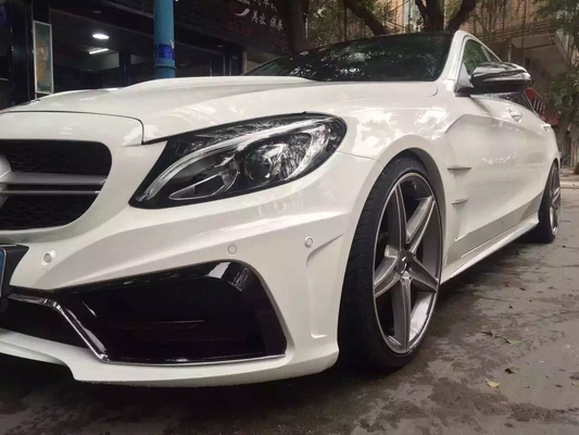 Style Body Kit for Mercedes W205 C-Class Front Bumper Rear Bumpers Fenders Side Skirts