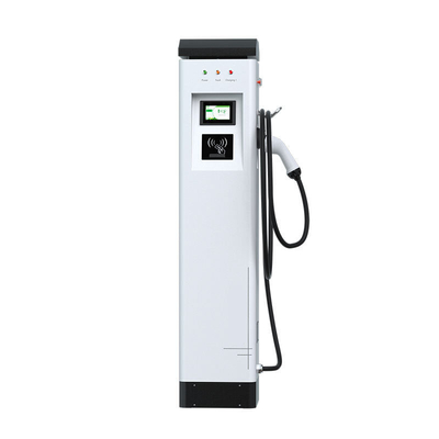 AC Output Current 22kw Fast Charging Battery Interface EV Charger Station with POS