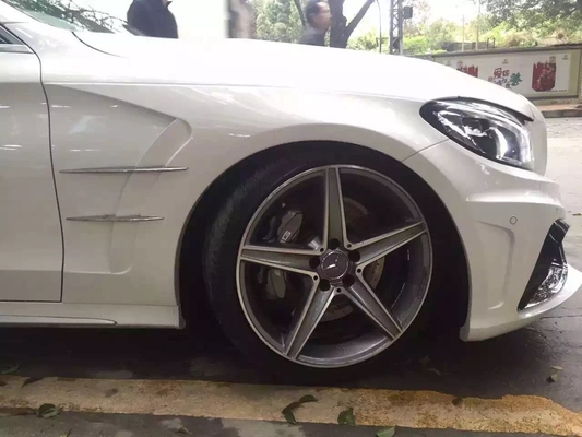 Style Body Kit for Mercedes W205 C-Class Front Bumper Rear Bumpers Fenders Side Skirts