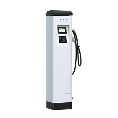 AC Output Current 22kw Fast Charging Battery Interface EV Charger Station with POS