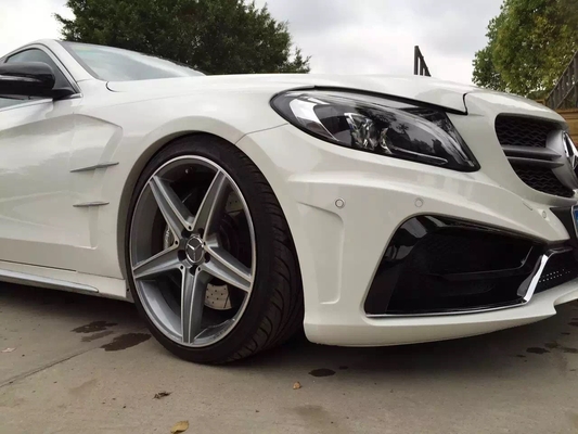 Style Body Kit for Mercedes W205 C-Class Front Bumper Rear Bumpers Fenders Side Skirts