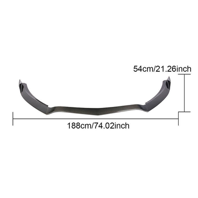 -direct Carbon Fiber Front Lip Spoiler for Mercedes Benz Amg Gtr 2016-2018 and -Direct