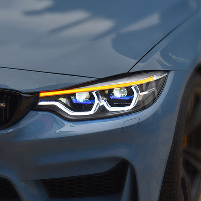 Modified Led Sequential Turn Signal Headlights For BMW 4 Series F32 2013-2020 Year Other