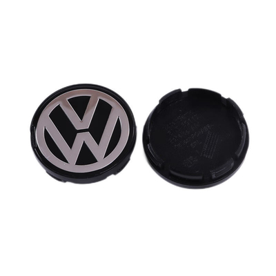 Volkswagen Car Wheel Center Cover in Plastic 68mm 56mm with Blue Customized Design