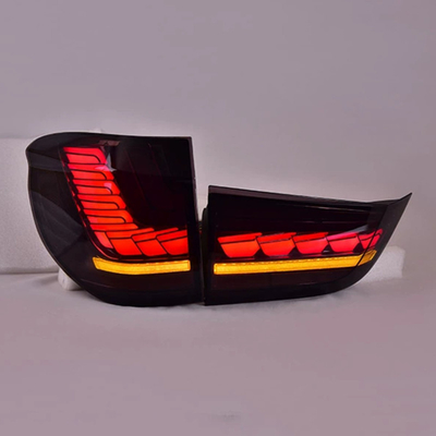 Dynamic Dragon Scale LED Flowing Water Steering Tail Light for BMW X5 2014-2018 Applicable