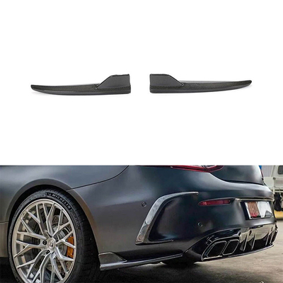 Carbon Fiber C63 Rear Splitter Apron OE NO. Mercedes Benz C Class W205 C63 Sedan 2015 2019