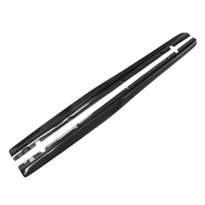 220*15*17cm Carbon Fiber Side Skirts Extension For Mercedes-Benz C Class W205 C205 C200